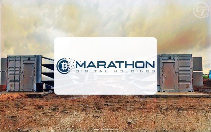 Empresa de mineração de BTC Marathon Digital