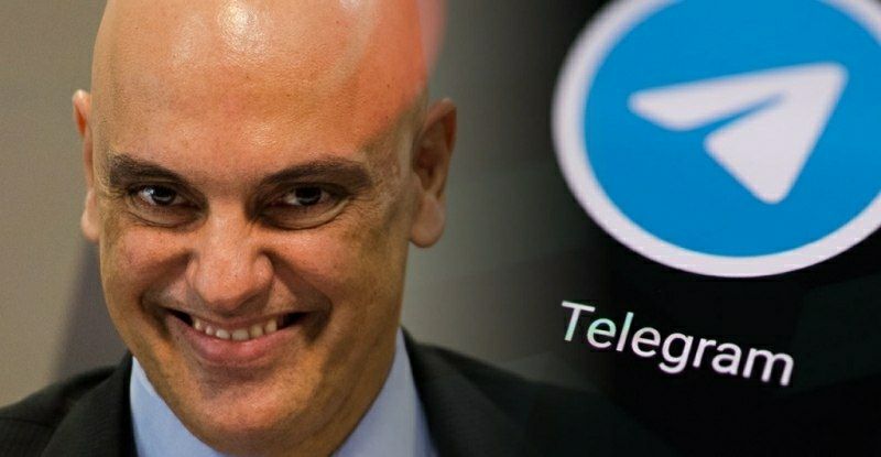 Alexandre de Moraes ordena que o Telegram delete grupos antidemocráticos