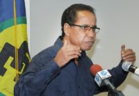 David Commissiong, vice-presidente da Força-Tarefa Nacional de Reparações de Barbados