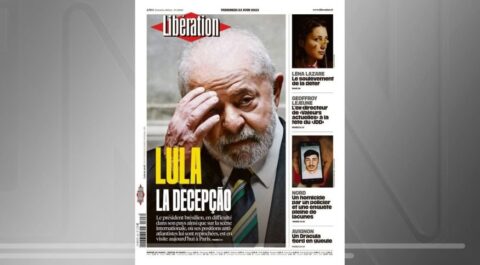 Lula capa da revista Liberátion