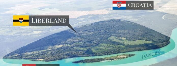 Liberland fronteira com a Croácia