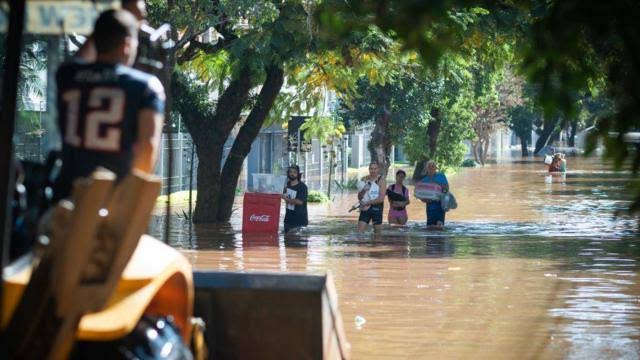 Emchentes no Rio Grande do Sul